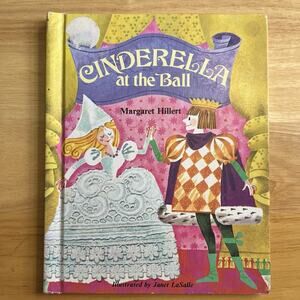 Cinderella at the Ball Hardcover Storybook Margaret Hillert Vintage 1970